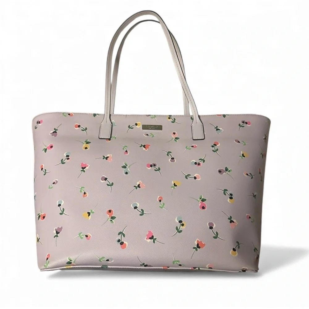 Kate Spade New York Shore Street Wild Flower Ditsy Margaretta Tote EUC